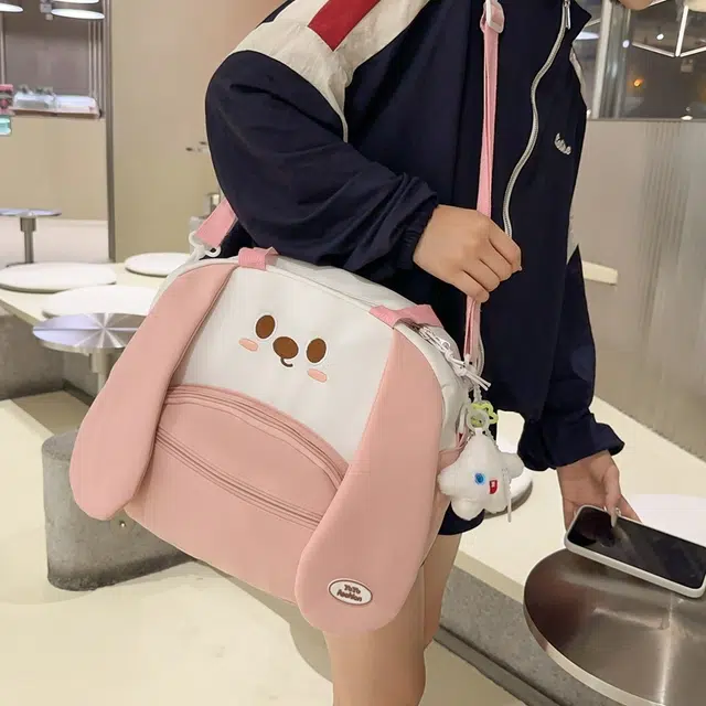 垣途者 日系可爱单肩斜挎包 尼龙 手提包 女款 多色