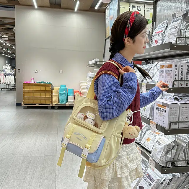 ins PVC Tote