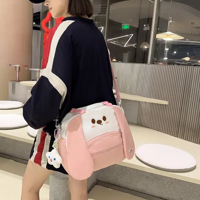 垣途者 日系可爱单肩斜挎包 尼龙 手提包 女款 多色