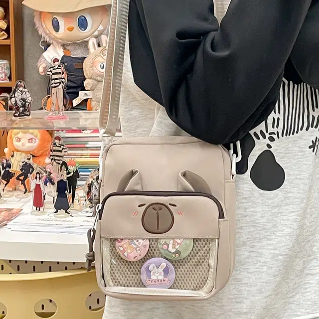 垣途者 日系可爱少女 斜纹布 斜挎包 女款 多色