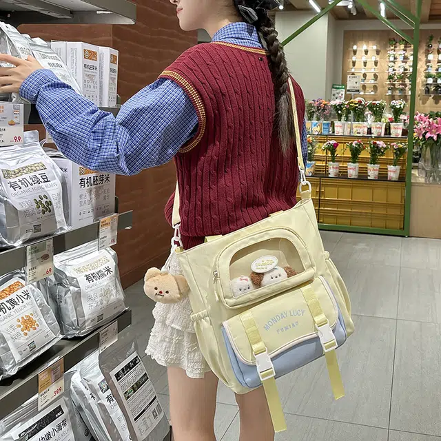 ins PVC Tote