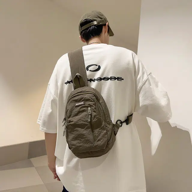 垣途者 日系简约休闲潮牌运动 尼龙 胸包 男女同款情侣款 多色