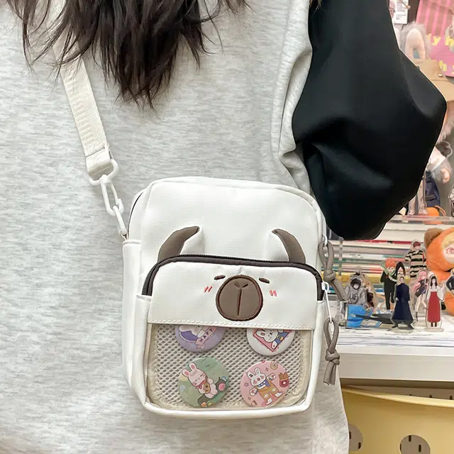 垣途者 日系可爱少女 斜纹布 斜挎包 女款 多色