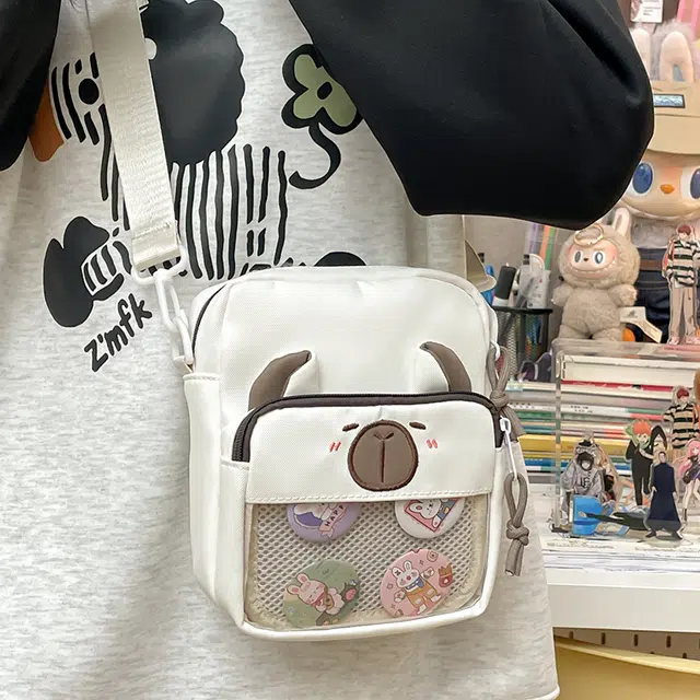 垣途者 日系可爱少女 斜纹布 斜挎包 女款 多色