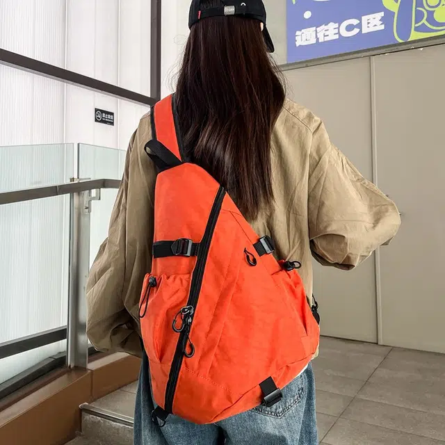 垣途者 多用大容量运动休闲百搭 牛津布 胸包 男女同款情侣款 多色