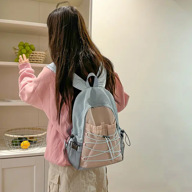 垣途者 街头潮流休闲 尼龙 双肩包 男女同款情侣款 多色