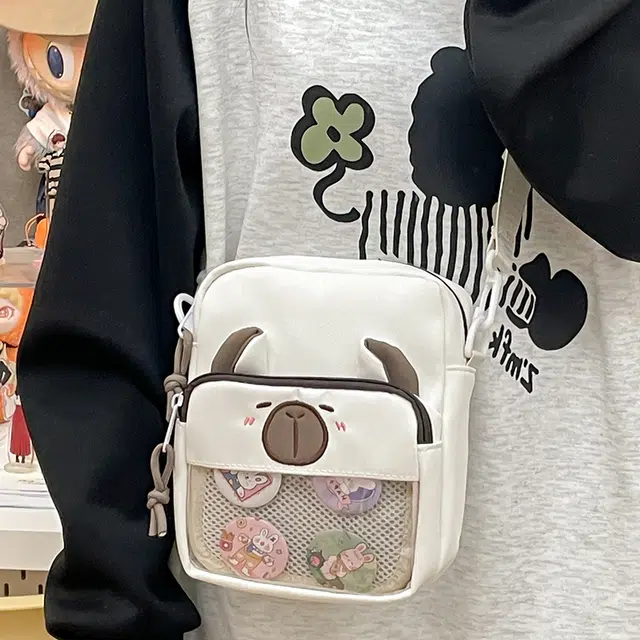 垣途者 日系可爱少女 斜纹布 斜挎包 女款 多色