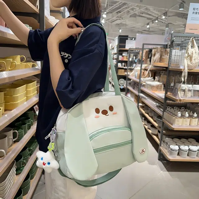 垣途者 日系可爱单肩斜挎包 尼龙 手提包 女款 多色
