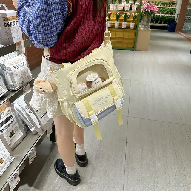 ins PVC Tote