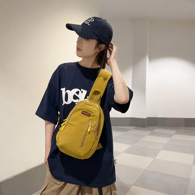 垣途者 日系简约休闲潮牌运动 尼龙 胸包 男女同款情侣款 多色