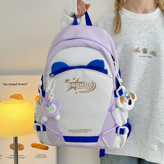 垣途者 日系小清新可爱 尼龙 双肩包 女款 多色