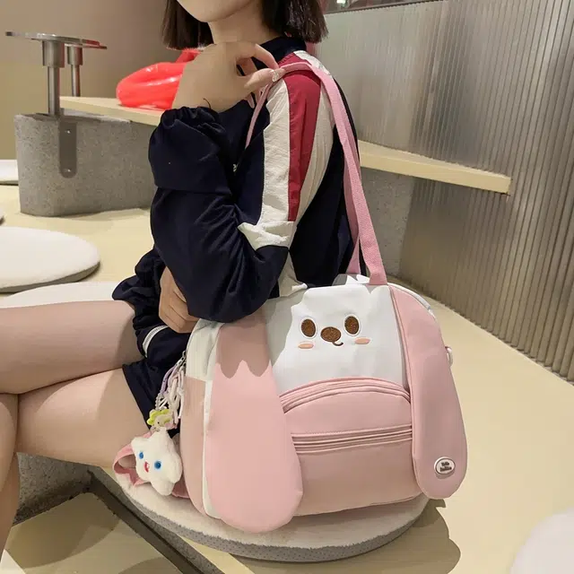 垣途者 日系可爱单肩斜挎包 尼龙 手提包 女款 多色