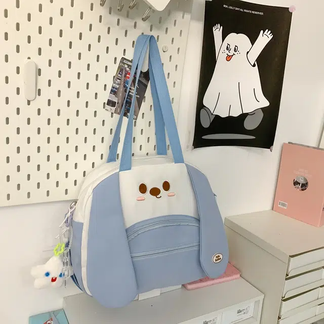 垣途者 日系可爱单肩斜挎包 尼龙 手提包 女款 多色