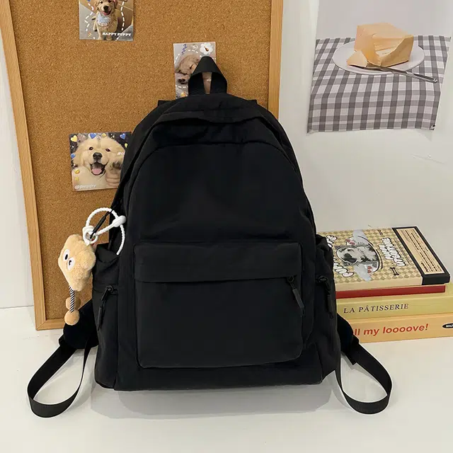 垣途者 简约百搭日系小清新学生书包初高中大学生 尼龙 休闲双肩包 常规 男女同款情侣款 多色