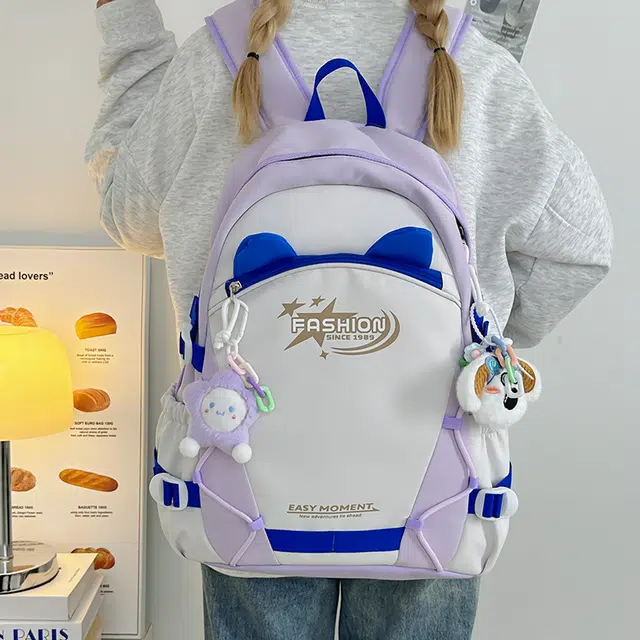 垣途者 日系小清新可爱 尼龙 双肩包 女款 多色