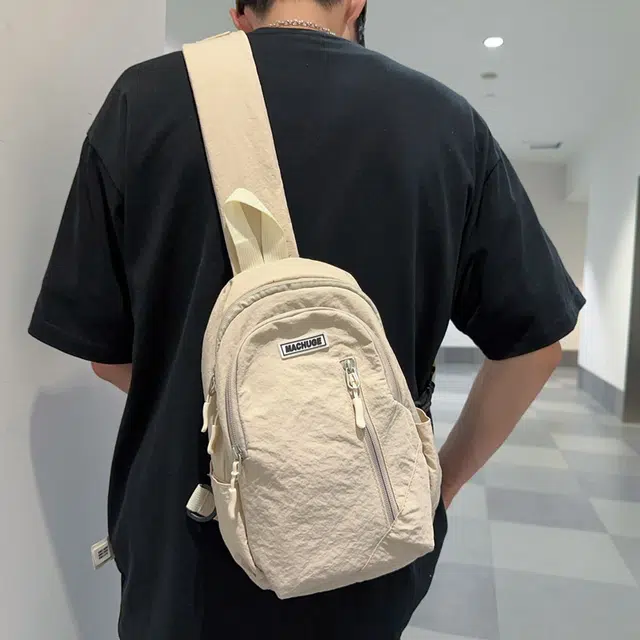 垣途者 日系简约休闲潮牌运动 尼龙 胸包 男女同款情侣款 多色