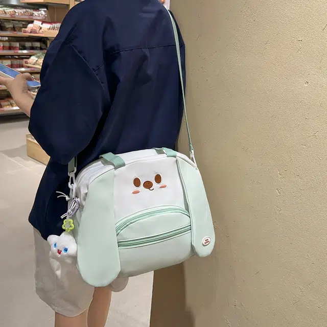垣途者 日系可爱单肩斜挎包 尼龙 手提包 女款 多色