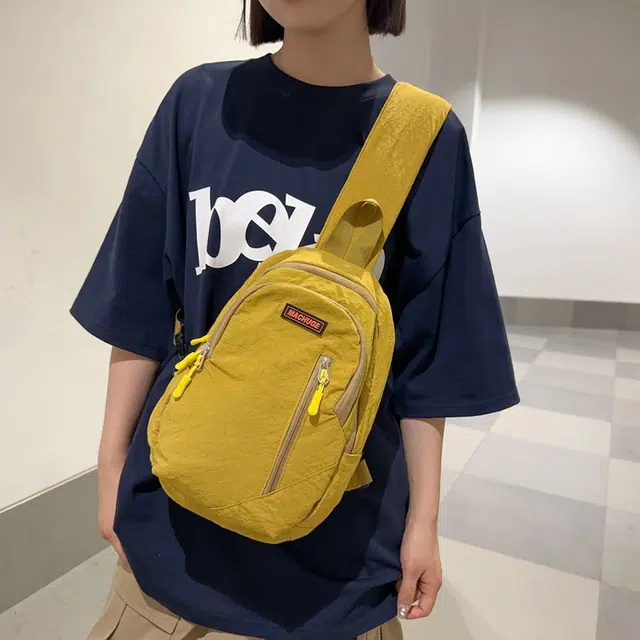 垣途者 日系简约休闲潮牌运动 尼龙 胸包 男女同款情侣款 多色