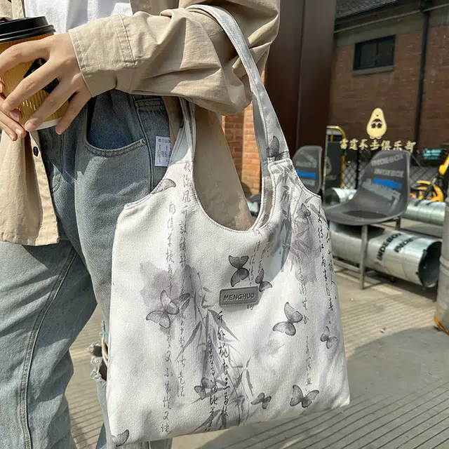 垣途者 小众休闲简约日常通勤时尚百搭 灯芯绒 手提单肩包 常规 女款 多色