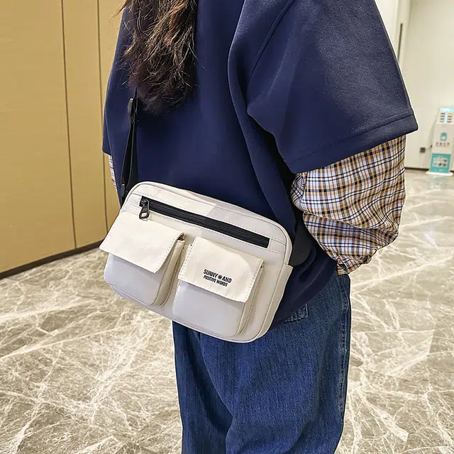 垣途者 日系百搭韩版街头潮流学生 尼龙 单肩斜挎包 男女同款情侣款 多色