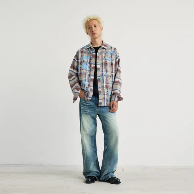 vintage XINYINSU 25FW Aclean fit