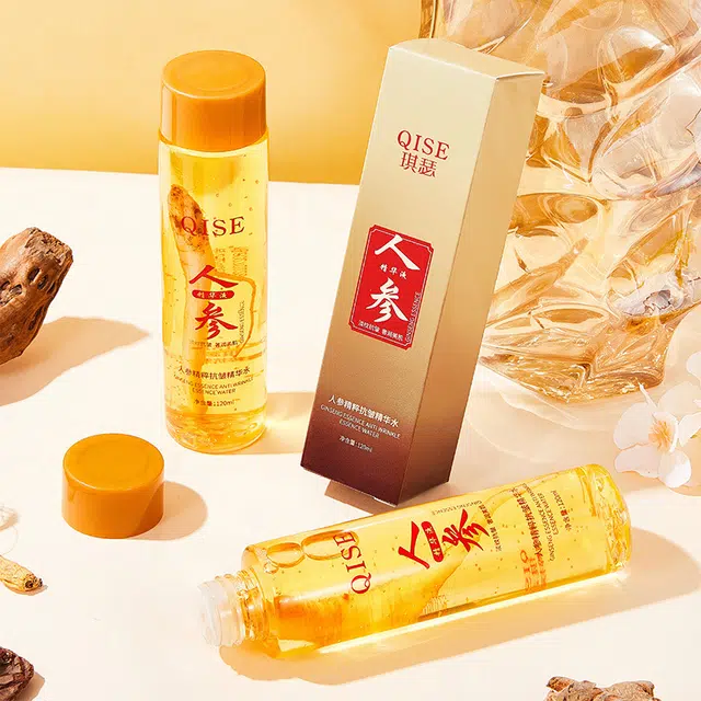 琪瑟 人参抗皱精华液爽肤水 保湿紧致