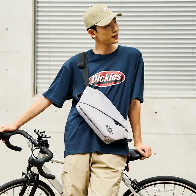 Dickies Crossbody Bag Black Grey