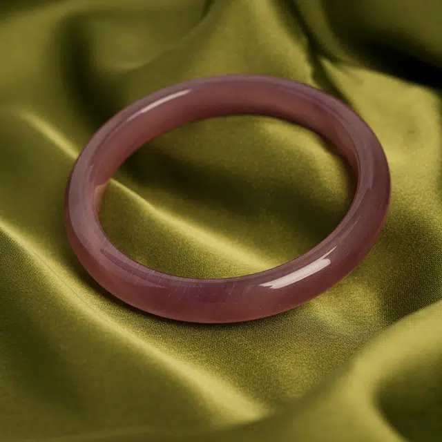 【收藏赠精致小元宝】 琢玉居 新中式古典白月光 学院风 幻霓月轮 夏日显白 温婉高级感 好运 旗袍汉服配饰 琉璃 手镯 女款