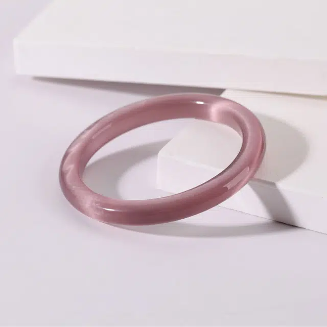 【收藏赠精致小元宝】 琢玉居 新中式古典白月光 学院风 幻霓月轮 夏日显白 温婉高级感 好运 旗袍汉服配饰 琉璃 手镯 女款