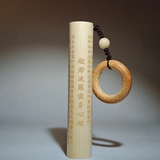 【节节高升 摸鱼神器】 琢玉居 招财转运玉竹雕刻精品一鸣惊人鸿运当头#好运 竹木 木作把件 男女同款情侣款