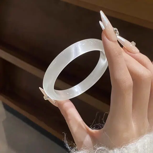 【收藏赠精致小元宝】 琢玉居 新中式古典显白 温婉高级感 好运 琉璃 手镯 女款