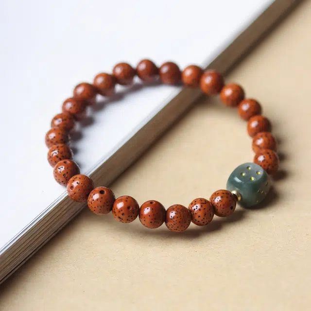 書卓 精致简约气质百搭搭配骰子 星月菩提 手串 男女同款情侣款
