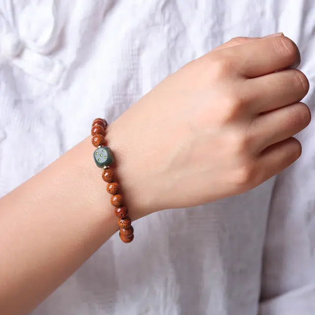 書卓 精致简约气质百搭搭配骰子 星月菩提 手串 男女同款情侣款