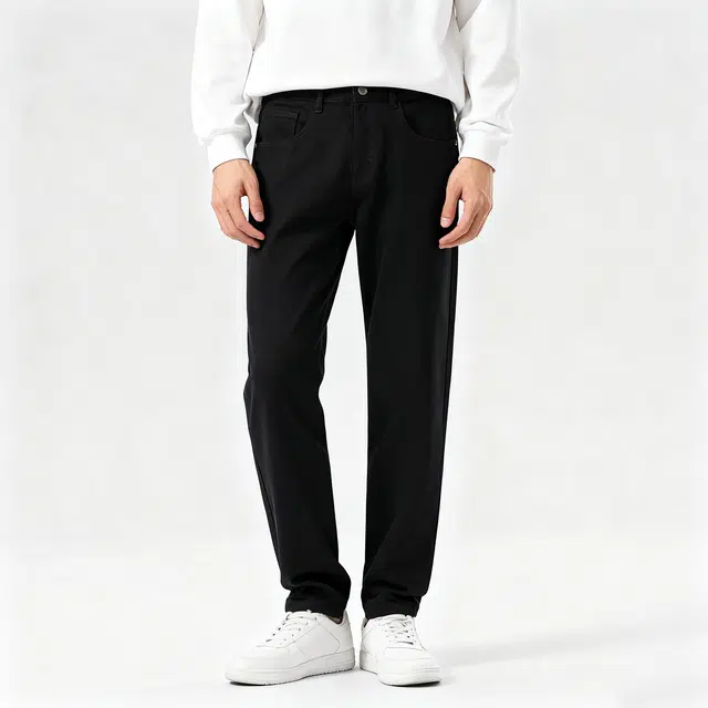 FAIRWHALE 2025 Retro Tapered Jeans