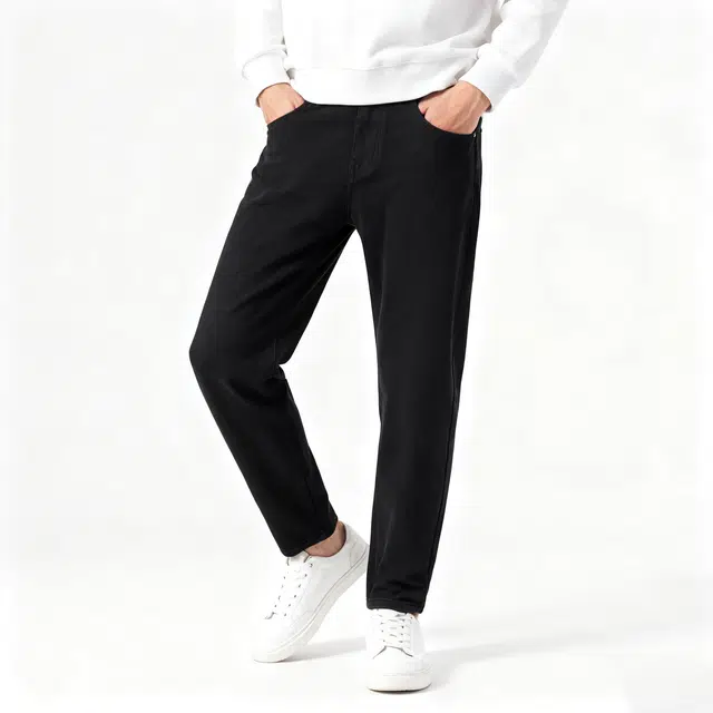 FAIRWHALE 2025 Retro Tapered Jeans