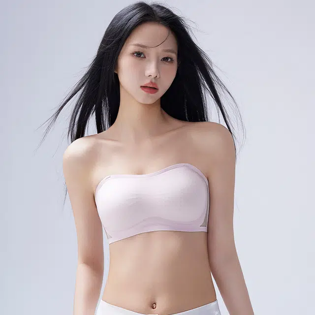 健将 无肩带内衣小胸聚拢薄款防滑隐形抹胸裹胸无痕美背文胸 女款 礼袋装
