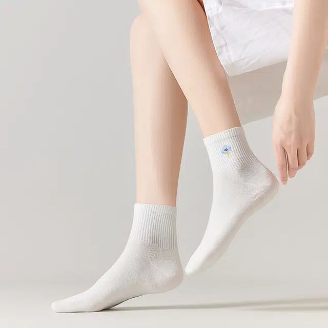 健将 防臭少女学院风中筒袜 女款 礼袋组合装