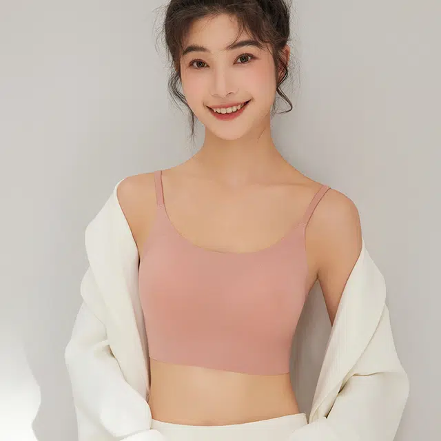 健将 无痕粉底液小胸聚拢内衣隐形舒适提拉防下垂美背文胸 女款