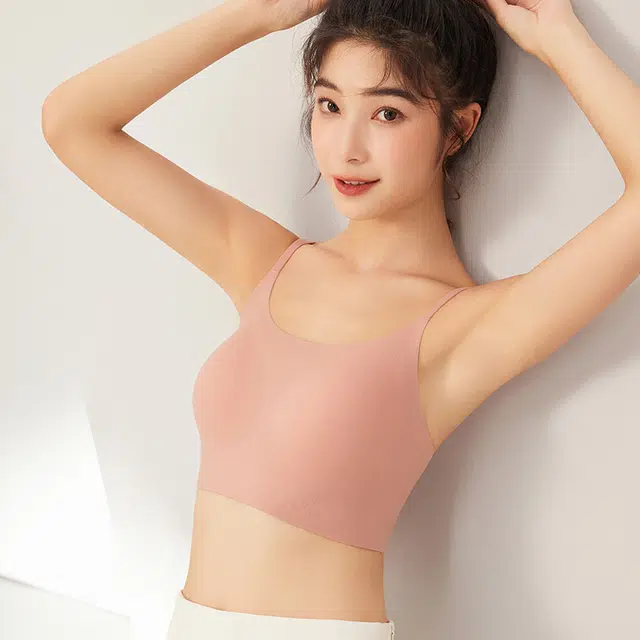健将 无痕粉底液小胸聚拢内衣隐形舒适提拉防下垂美背文胸 女款