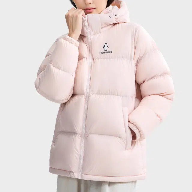 企鹅 加厚保暖防风常规长袖通勤羽绒服 男女同款