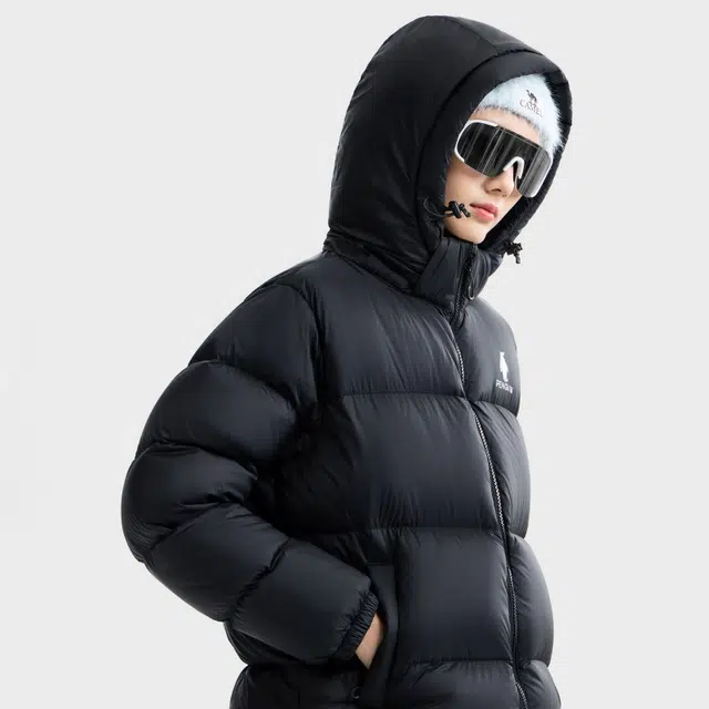 企鹅 加厚保暖防风常规长袖通勤羽绒服 男女同款