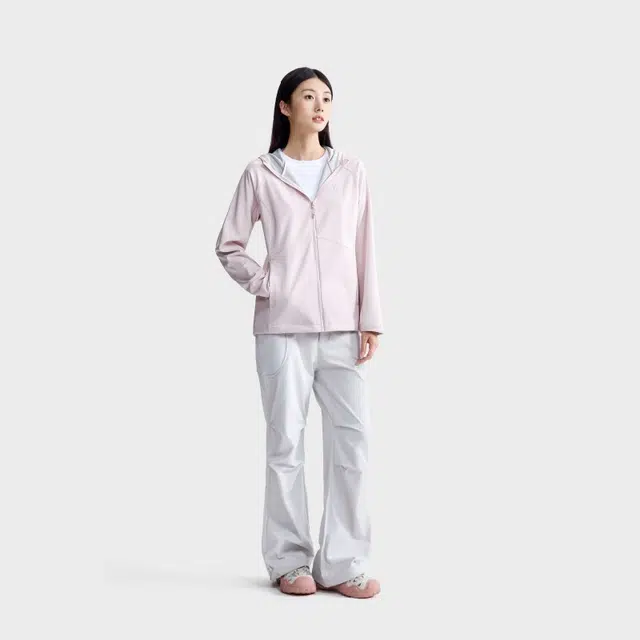 企鹅 冲锋软壳衣加绒保暖摇粒绒夹克 女款