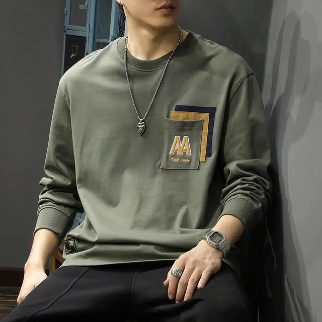 前进牛 美式休闲复古潮牌学院运动风雅痞休闲潮流无性别主义卫衣 男女同款