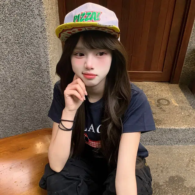 雅鹿 美式街头嘻哈街舞大头平沿帽防晒遮阳时尚潮流拍照百搭大头围显脸小 棉 鸭舌帽 男女同款情侣款
