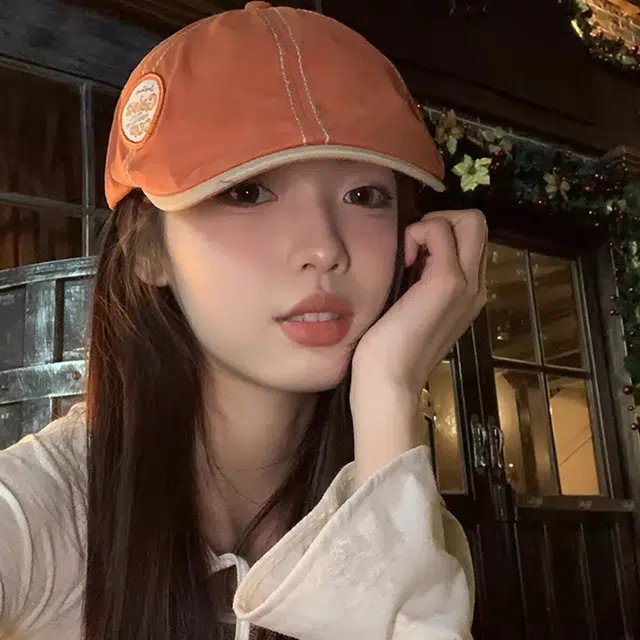 雅鹿 时尚休闲春夏季复古日韩系简约百搭大头围报童百搭显脸小防晒遮阳 聚酯纤维 贝雷帽 女款