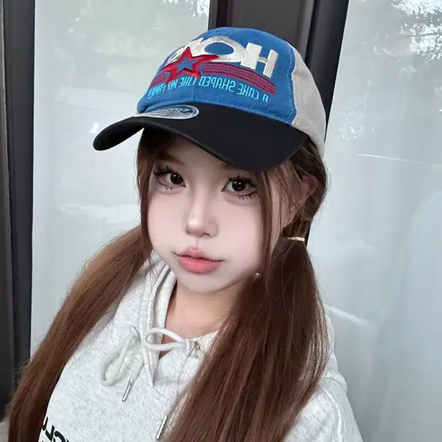 雅鹿 美式复古字母刺绣软顶时尚潮流街头百搭防晒运动风大头围显脸小 棉 鸭舌帽 男女同款情侣款