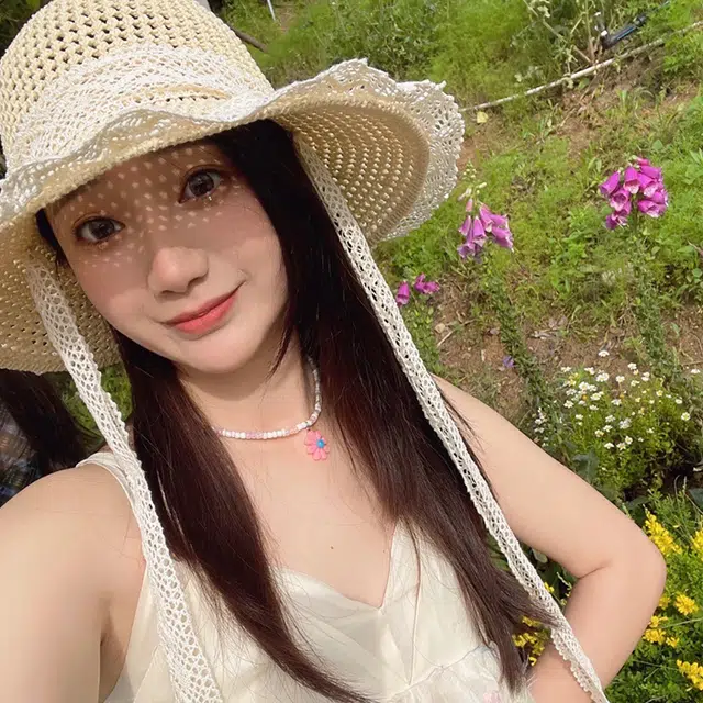 雅鹿 大帽檐遮阳夏季海边透气草编遮脸蕾丝花边草帽时尚百搭 腈纶 防晒帽 女款