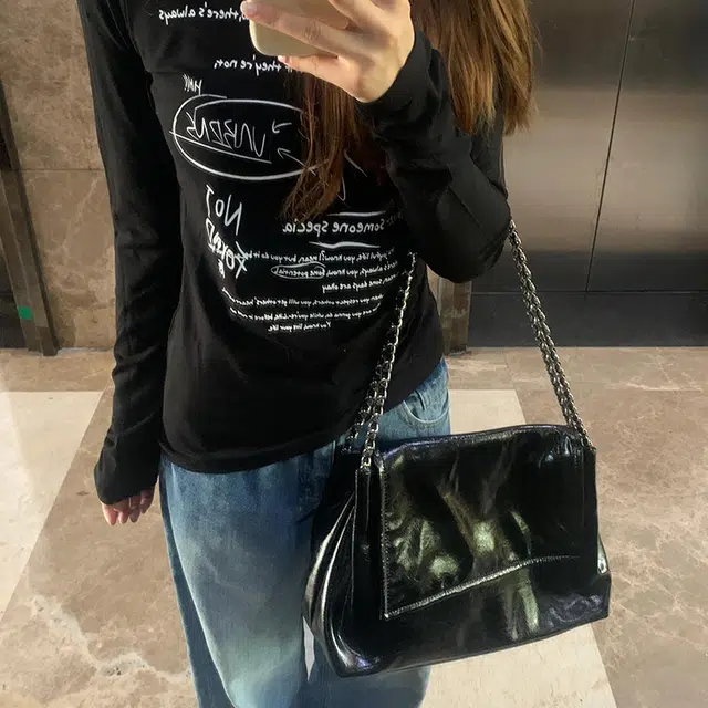 雅鹿 时尚简约高级感百搭 涤纶 单肩包 女款 多色