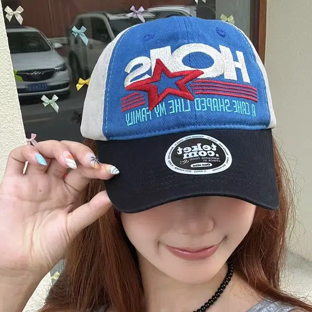 雅鹿 美式复古字母刺绣软顶时尚潮流街头百搭防晒运动风大头围显脸小 棉 鸭舌帽 男女同款情侣款