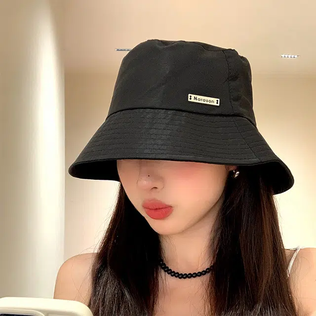 雅鹿 日系休闲简约户外出行防晒遮阳大头围 聚酯纤维 渔夫帽 男女同款情侣款